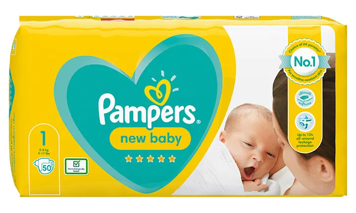 Serena heuvel logo Nappy Size Guide From Pampers | Pampers UK