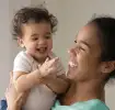 When do babies start laughing