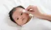 Cleaning baby’s face and eyes