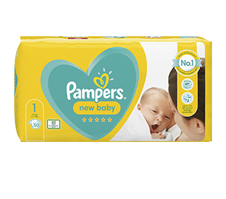 Size Newborn Pampers Swaddlers Diapers 20 Count Pack of 3 Total of 60 Pampers 