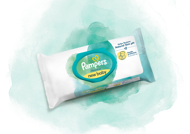 Packshot Harmonie New Baby wipes