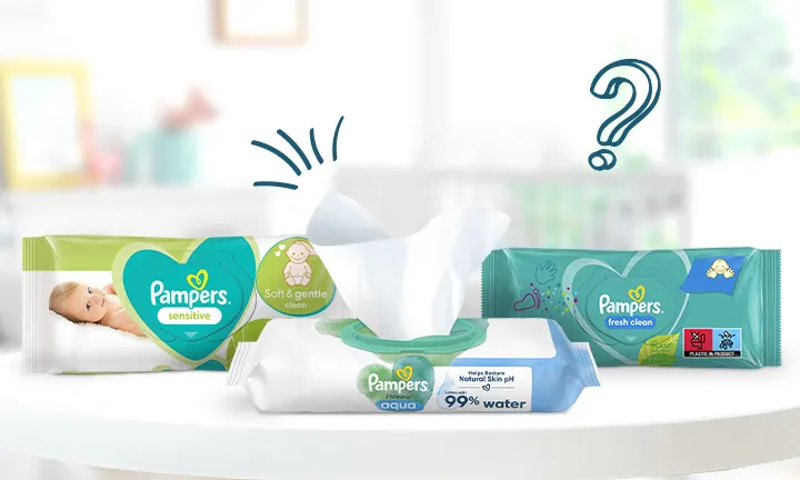 Pampers wipes