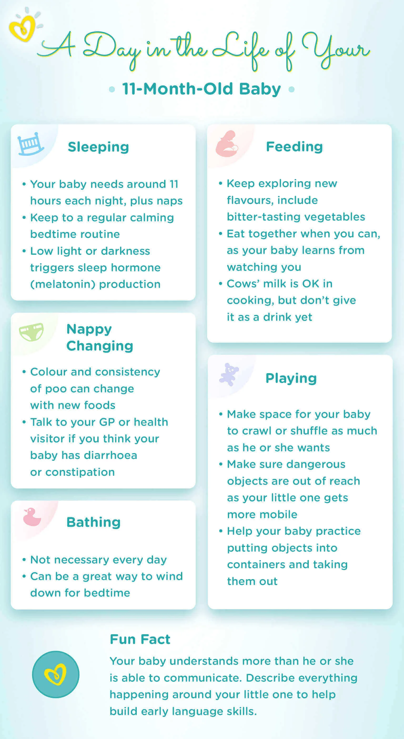 11-Month-Old Baby - Development & Milestones | Pampers UK