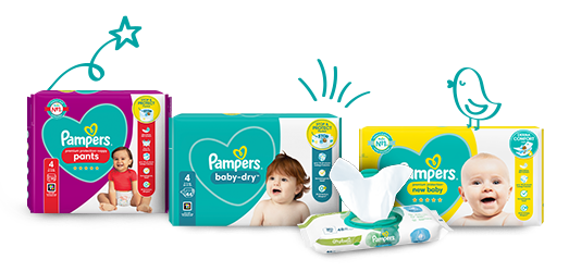 Pampers® Products: Nappies, Nappy Pants & Baby Wipes