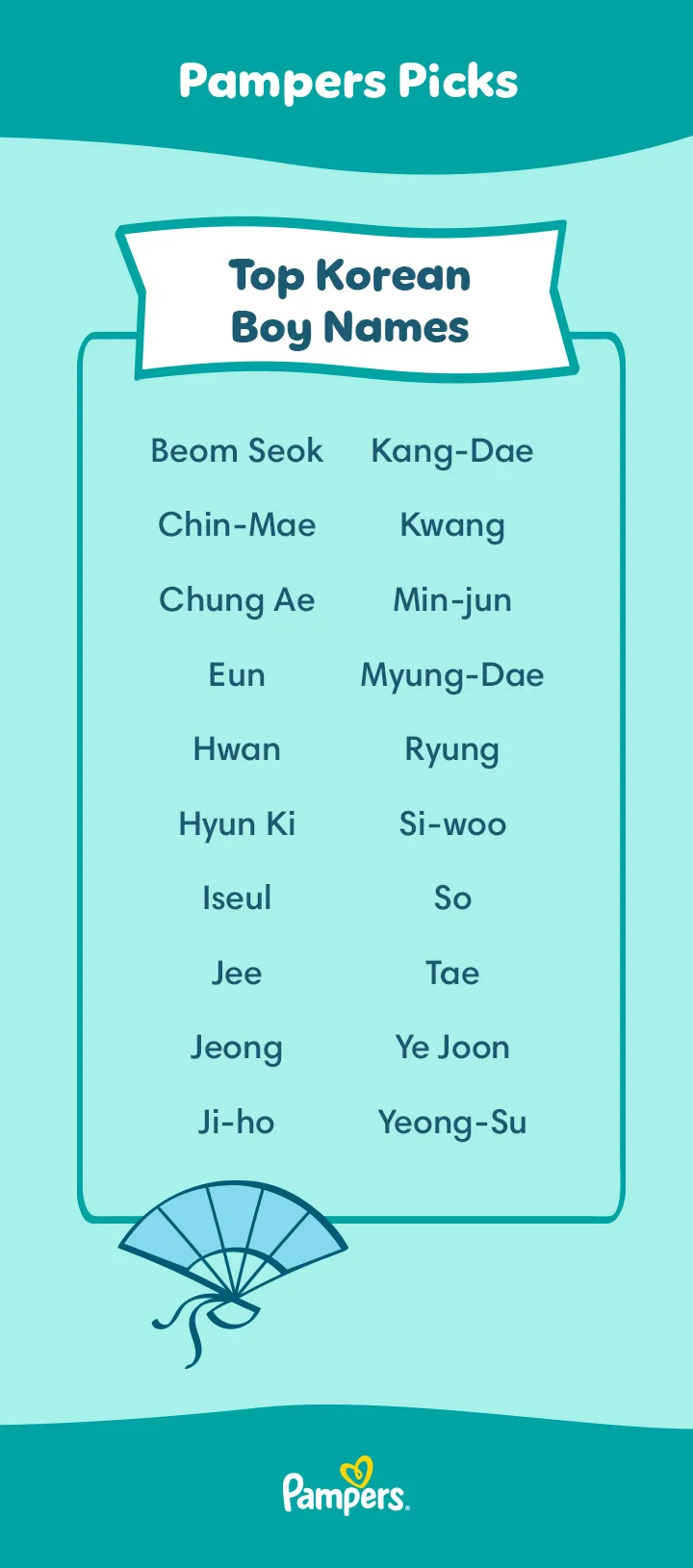 Korean Boy Names: Extensive List with Meanings | Pampers UK