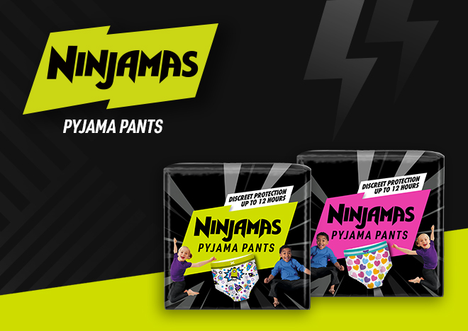 Ninjamas Pyjama Pants packshots