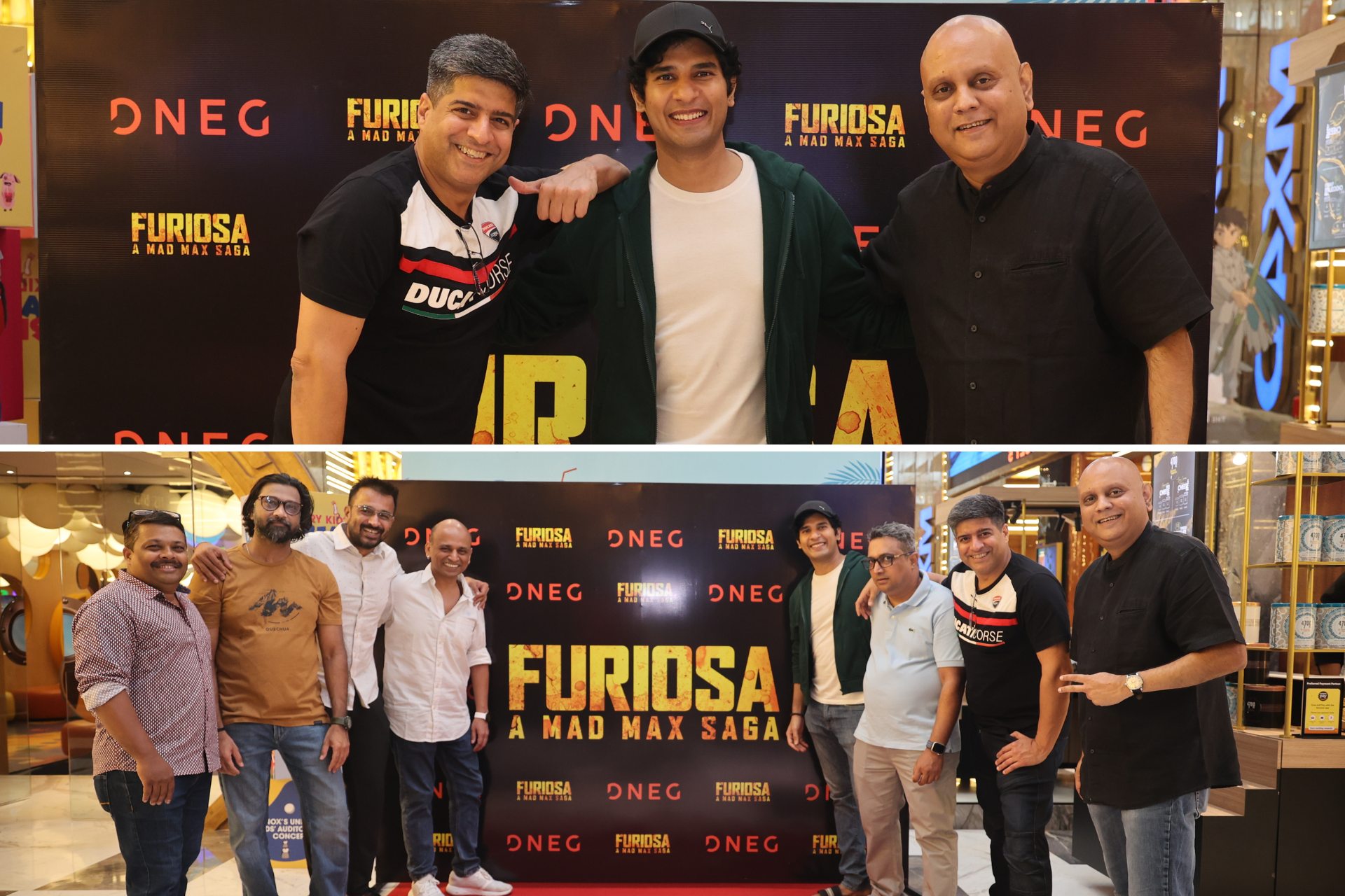 Furiosa - India crew screenings (group photos with Merzi, Prasad, Pranay and team)