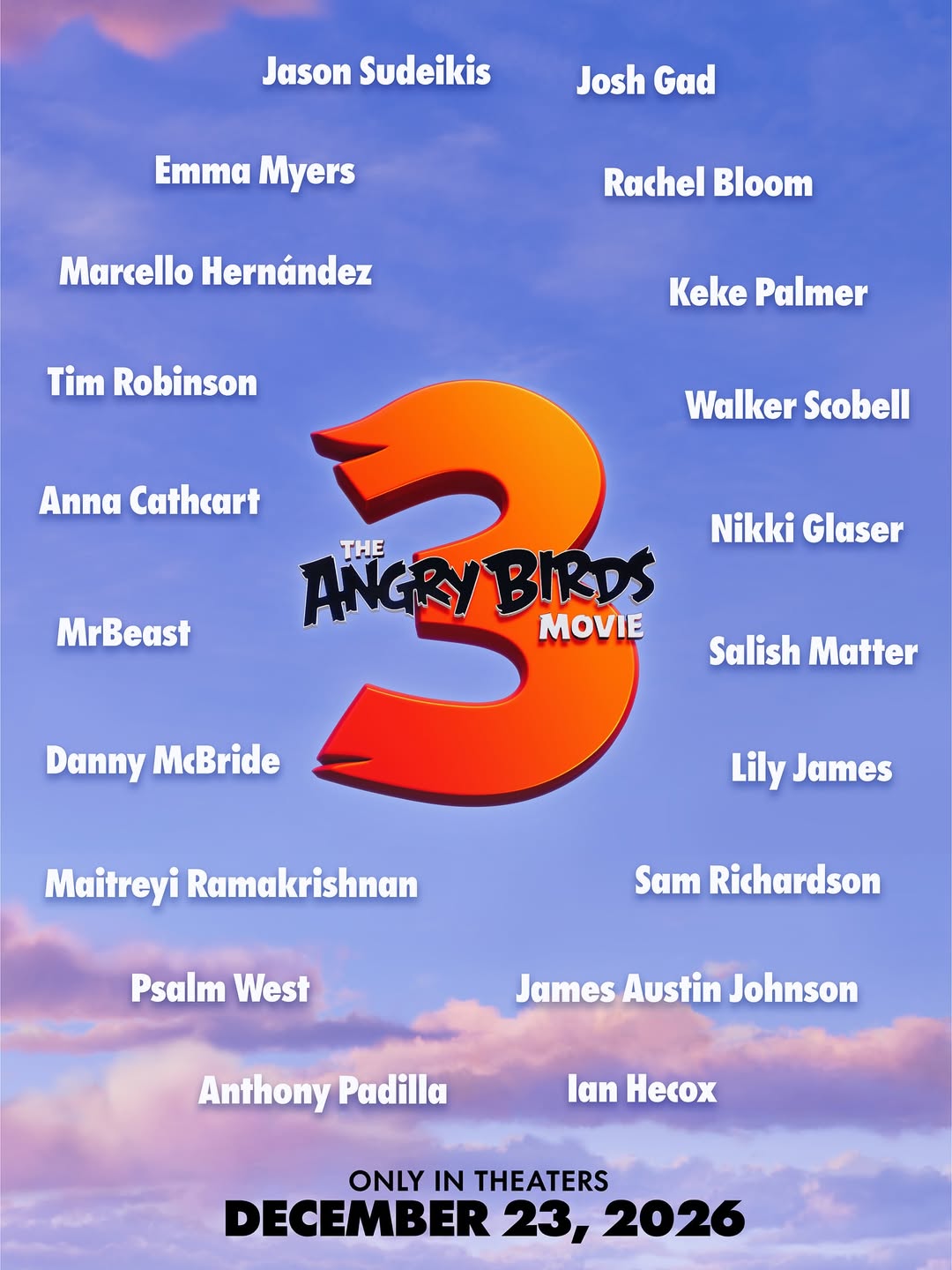 Angry Birds Movie 3  - New Date Announcement - Hero Image