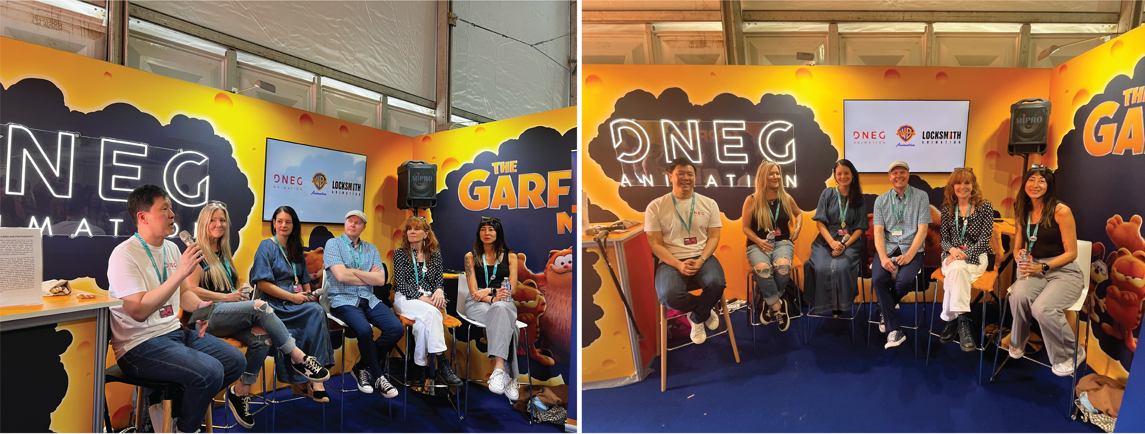 DNEG at Annecy Festival - 2024, Ted Ty, WBPA and LSA panel