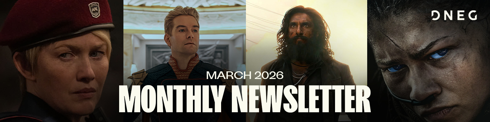 March newsletter email banner