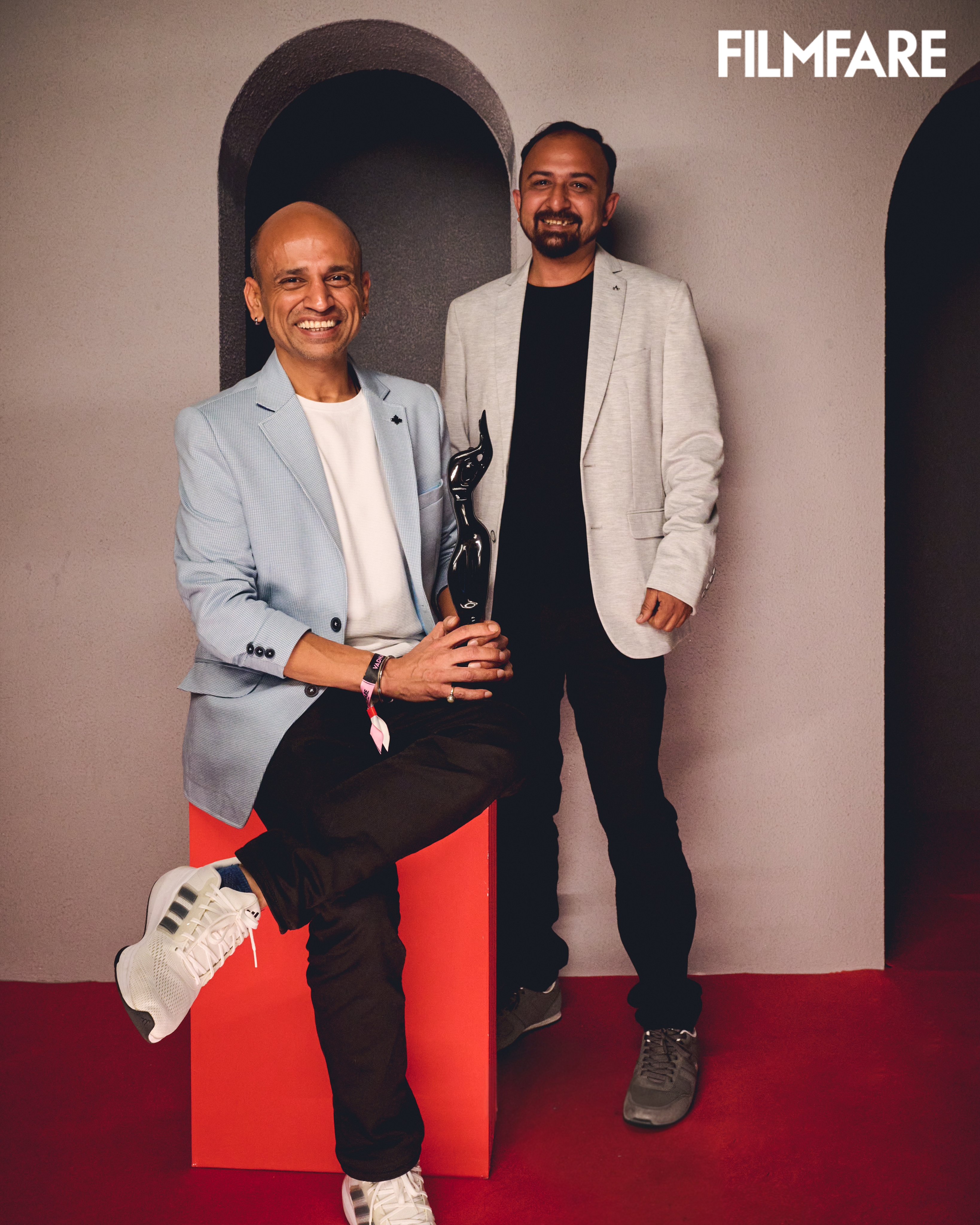 Amit Naik & Pranay Agarwal at Filmfare