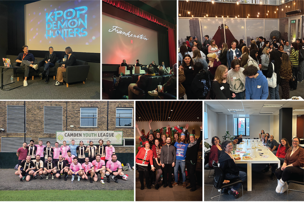 Life at DNEG collage