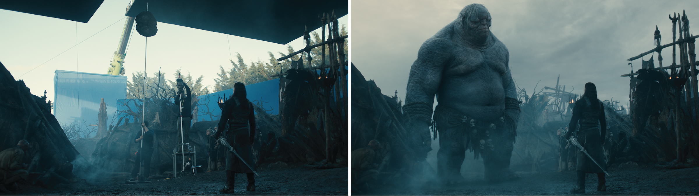 The Rings of Power Season 2 - Press Round-Up - Progression VFX Stills- damrod