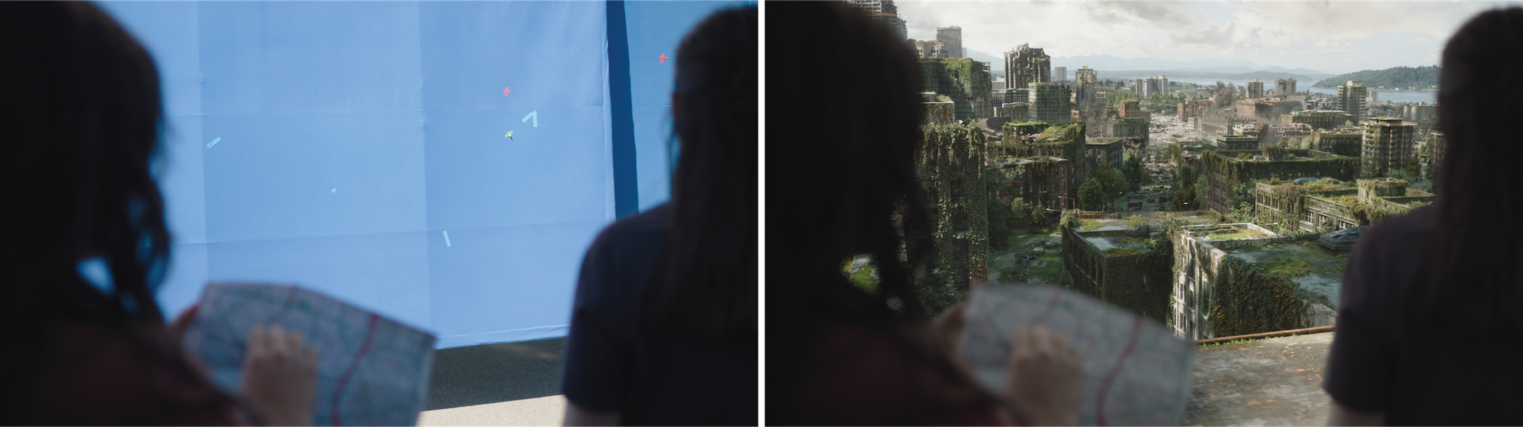 The Last of Us Season 2 - Press Round-Up - Progression VFX Stills - roof view