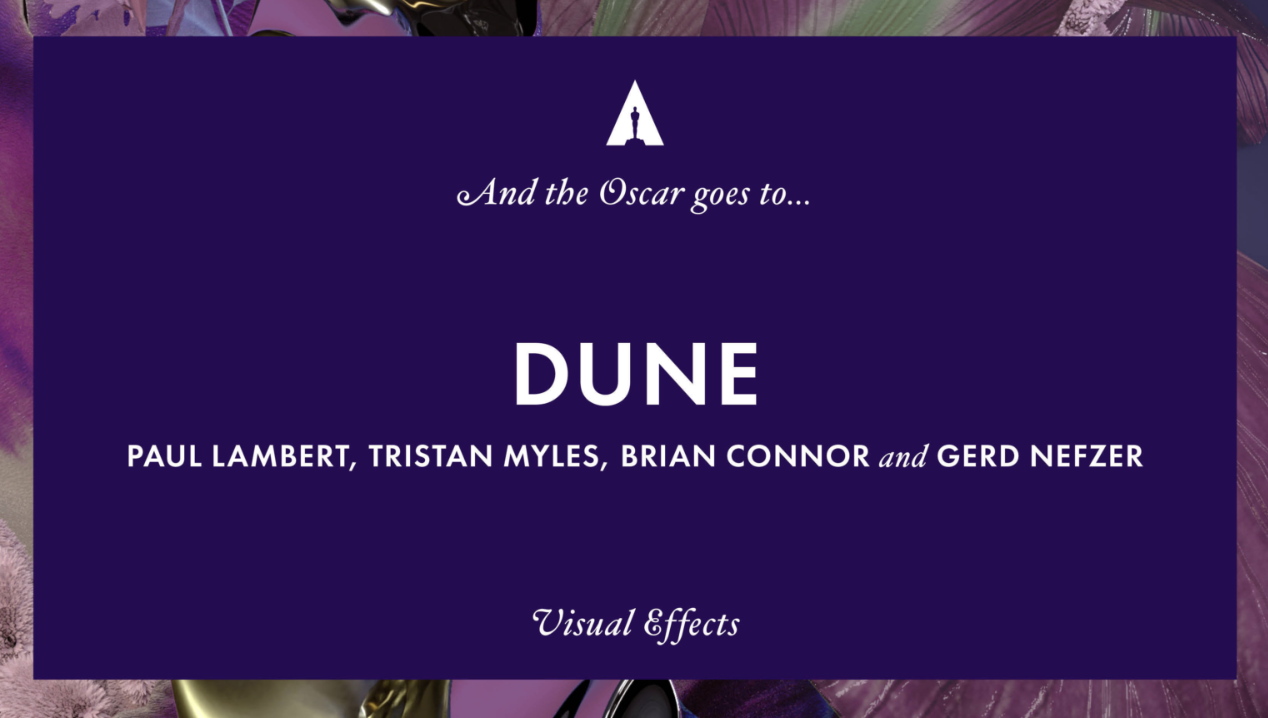 Dune - Oscar winner names