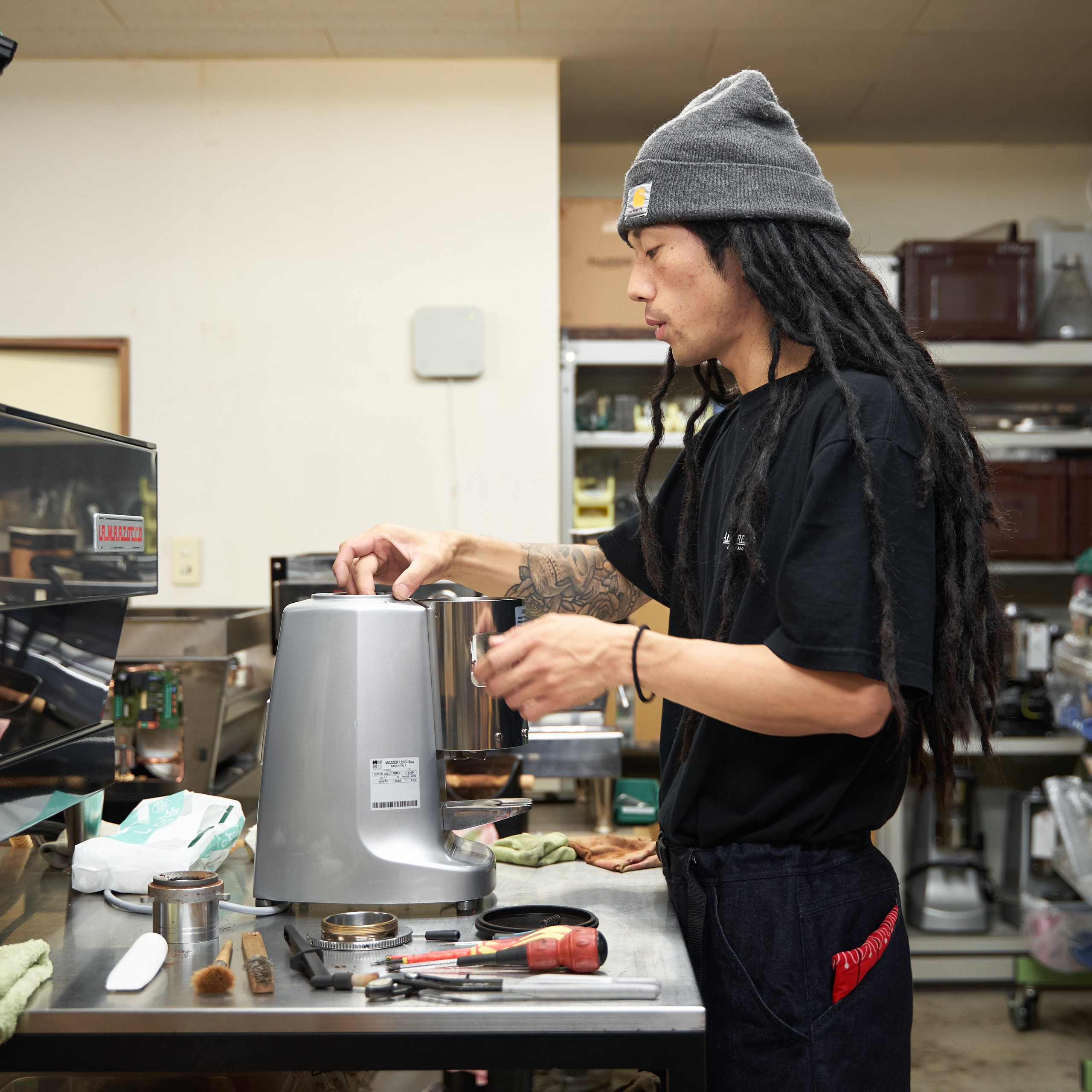 La Marzocco 塩っぱ マルゾッコ MDMCA エスプレッソ グラインダー