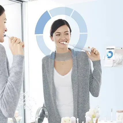 ブラウンオーラルB ジーニアス9000 ローズゴールド｜電動歯ブラシ