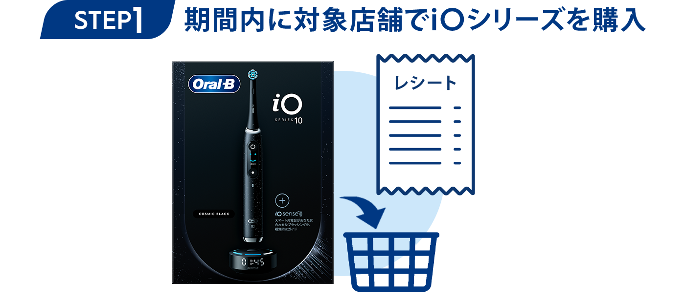 iO本体とiO替えブラシの同時購入で ブランド最上位モデル iO