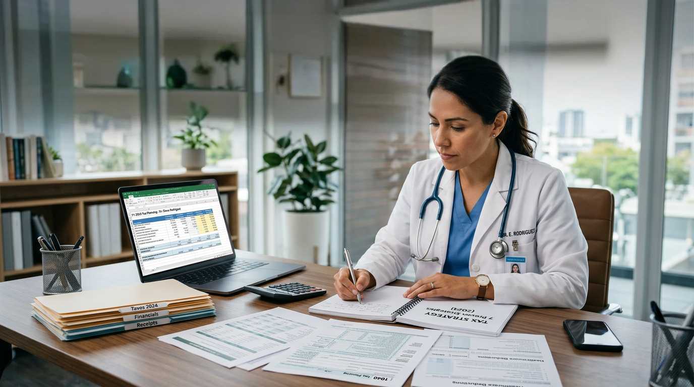 7 Proven Tax Reduction Strategies for Healthcare Professionals This Year