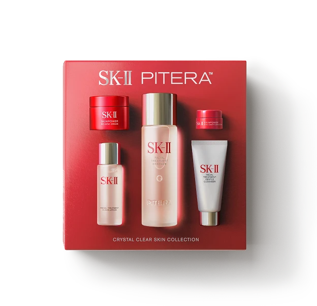 SK-II CRYSTAL CLEAR SKIN ギフトボックス Celebrate the Holidays with SK-II Arcade and the Ultimate