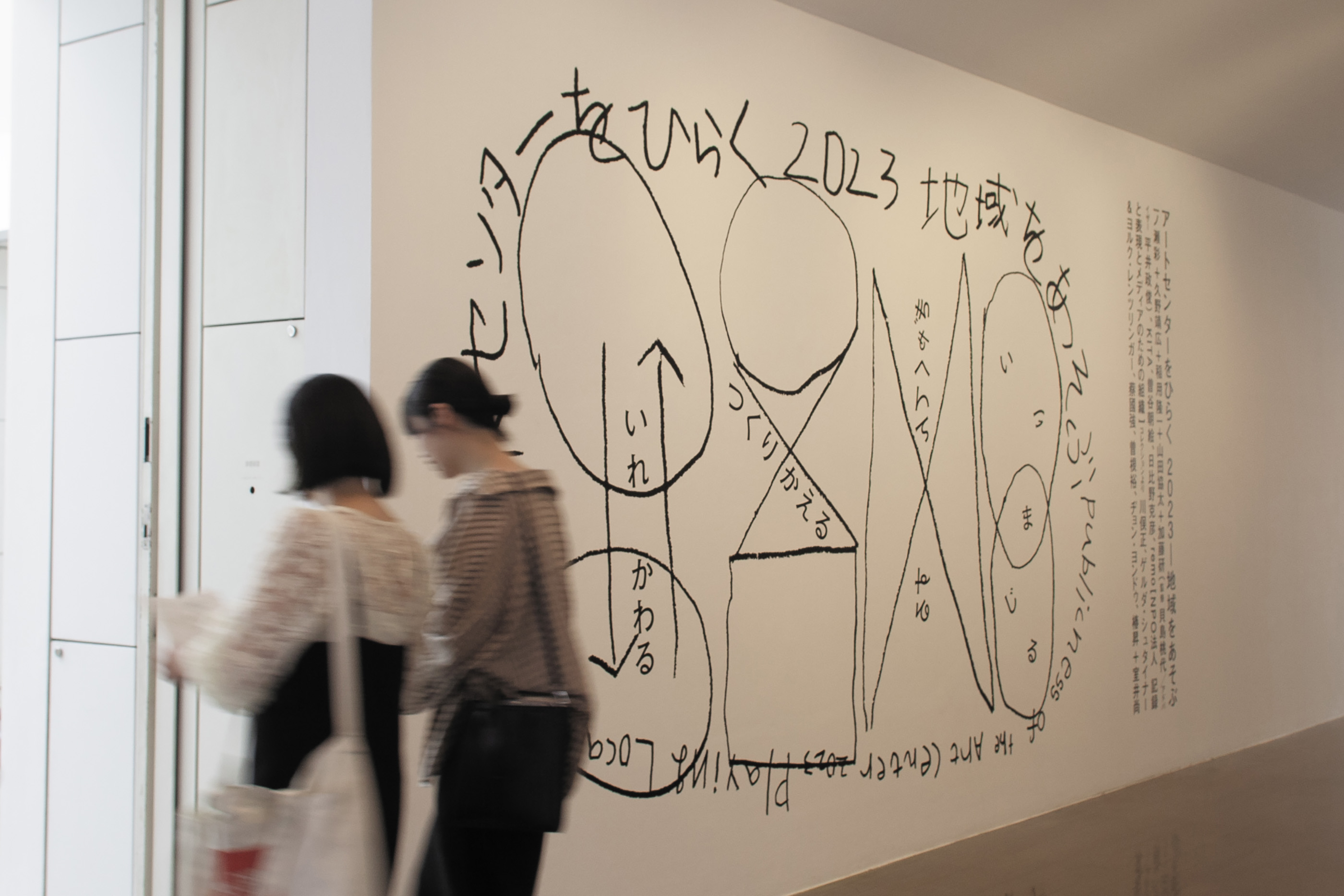 アートセンターをひらく2023 — 地域をあそぶ Publicness of the