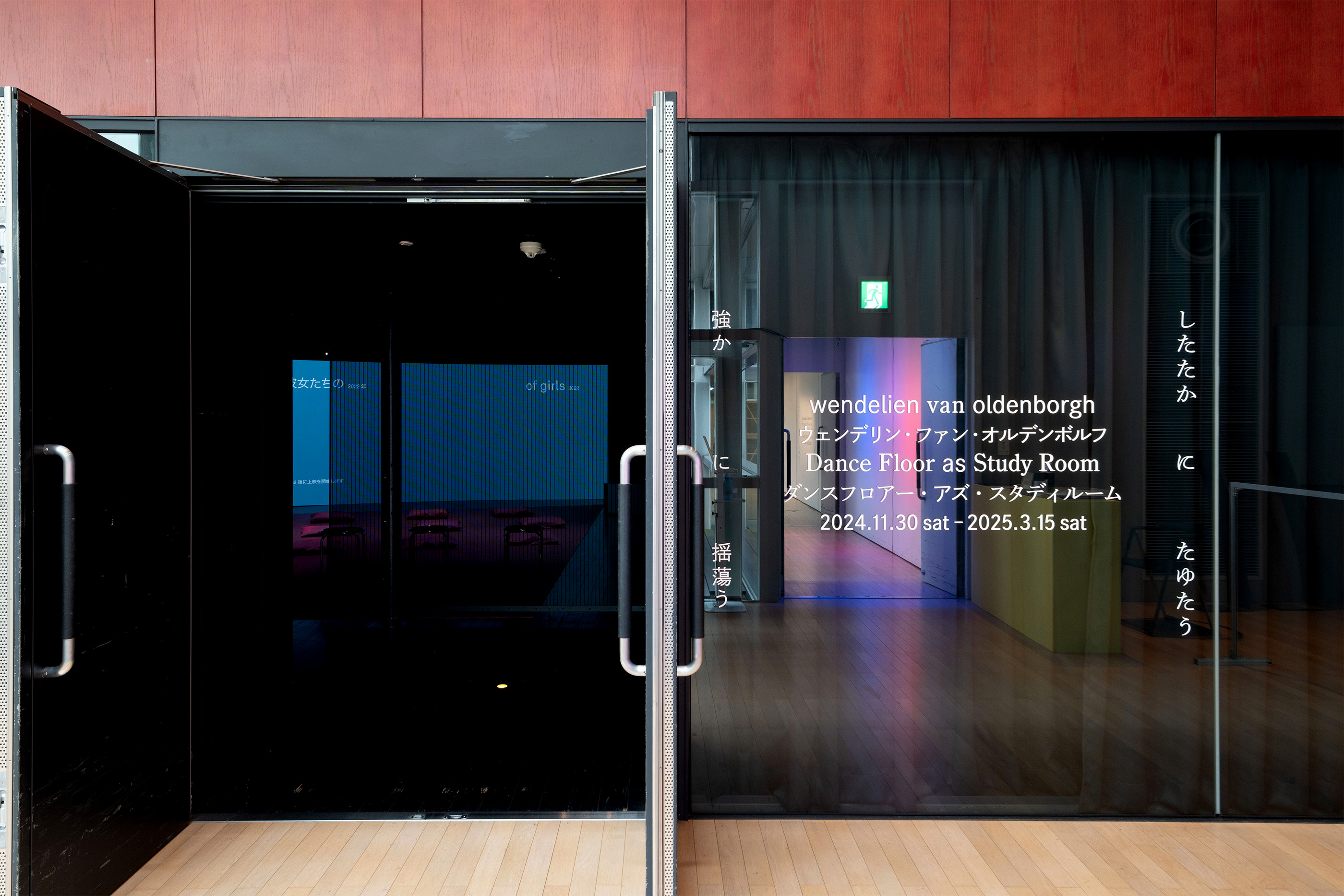 YCAM Wendelien van Ordenborgh Exhibition - Rikako Nagashima