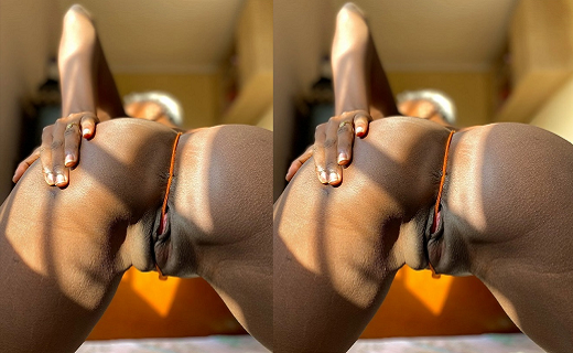 Naija Girl With The Best Clean Butt and Pussy Nude