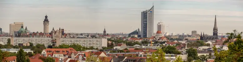 Hier würden Sie ein Bild der Stadt Leipzig sehen, wo unser Homeday-Makler aktiv ist.