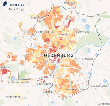 Preisatlas Oldenburg