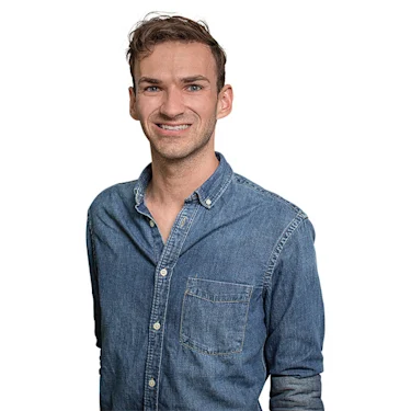 Hier sollten Sie Benjamin Riedel sehen.