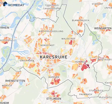 Preisatlas Karlsruhe