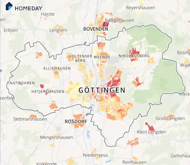 Preisatlas Göttingen