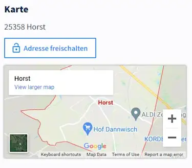Hier würden Sie eine Karte sehen, die sich in einem Exposé für Immobilien befindet.
