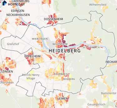 Preisatlas Heidelberg