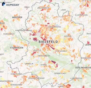 Preisatlas Bielefeld