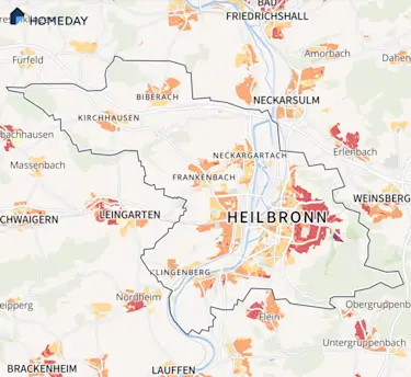 Preisatlas Heilbronn