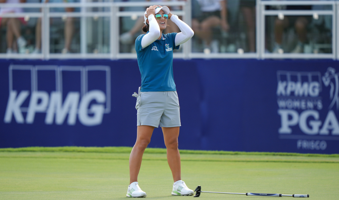 Minjee Lee KPMG Women's PGA 18th green