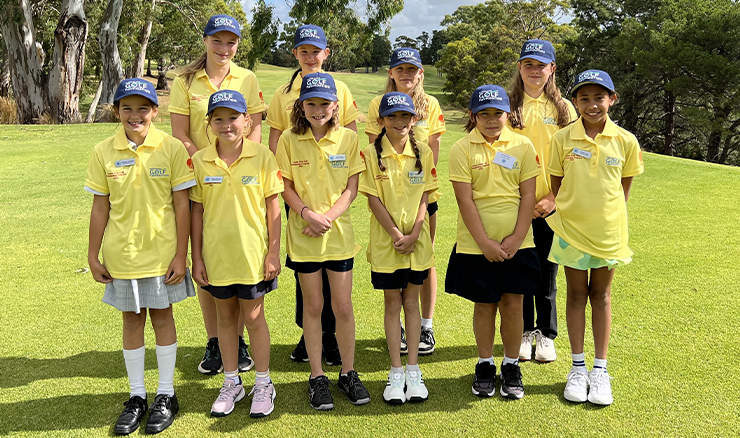 Mount Osmond Golf Club's AGF scholarship recipients.