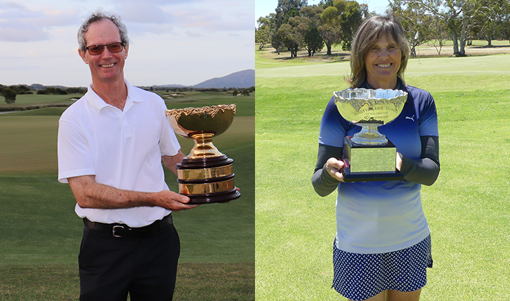 Defending champions David Bagust and Sue Wooster are confirmed starts in a strong field for this week's Australian Senior Amateur.