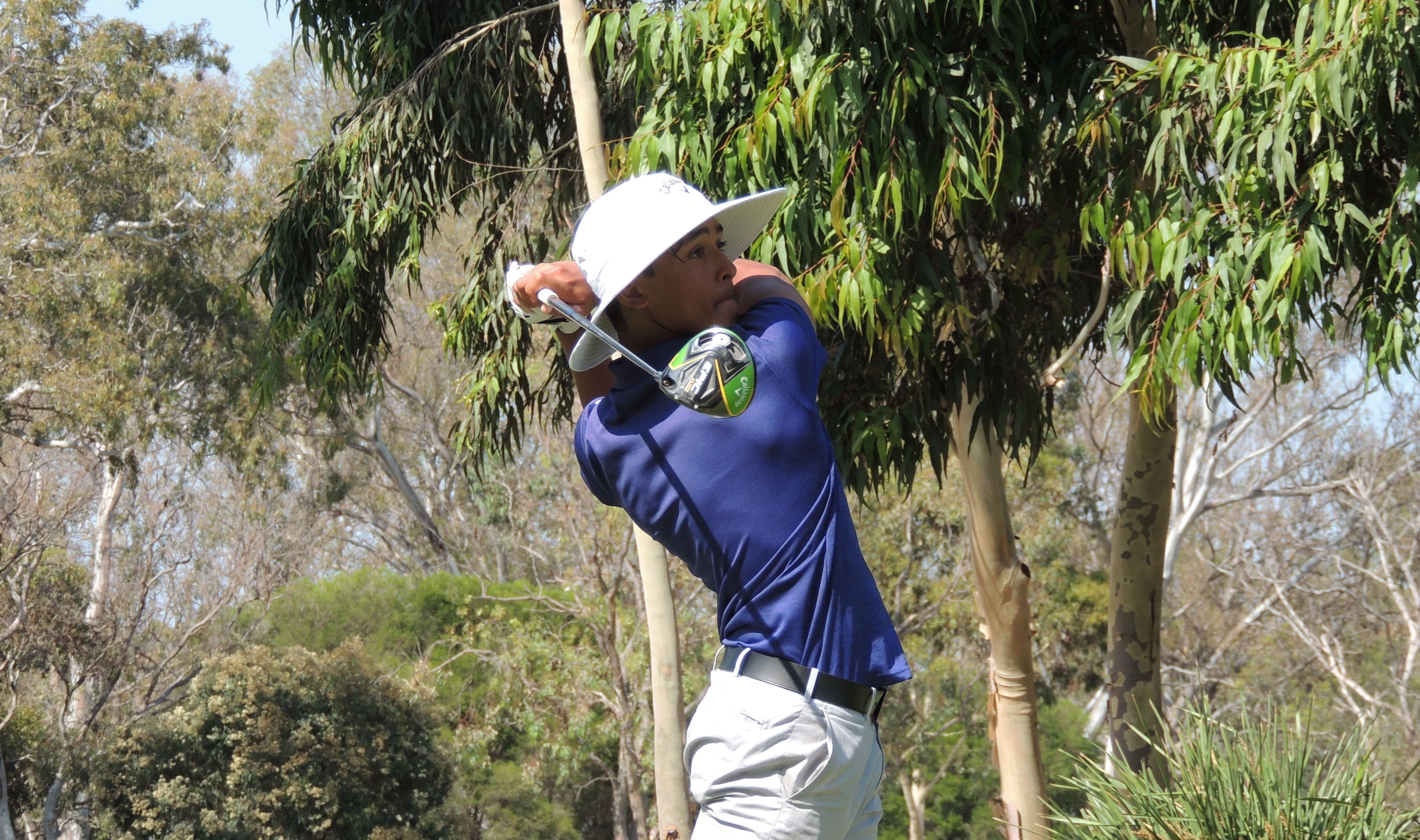 Abel Eduard leads the Southern Junior Classic after round one.