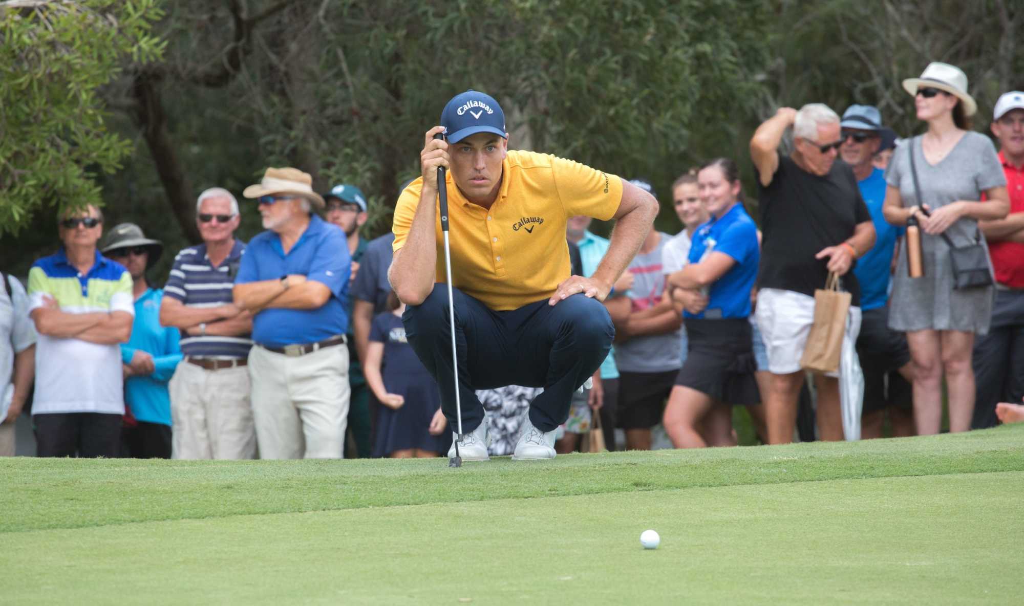 Anthony Quayle on his way to victory at the 2020 Isuzu Queensland Open.