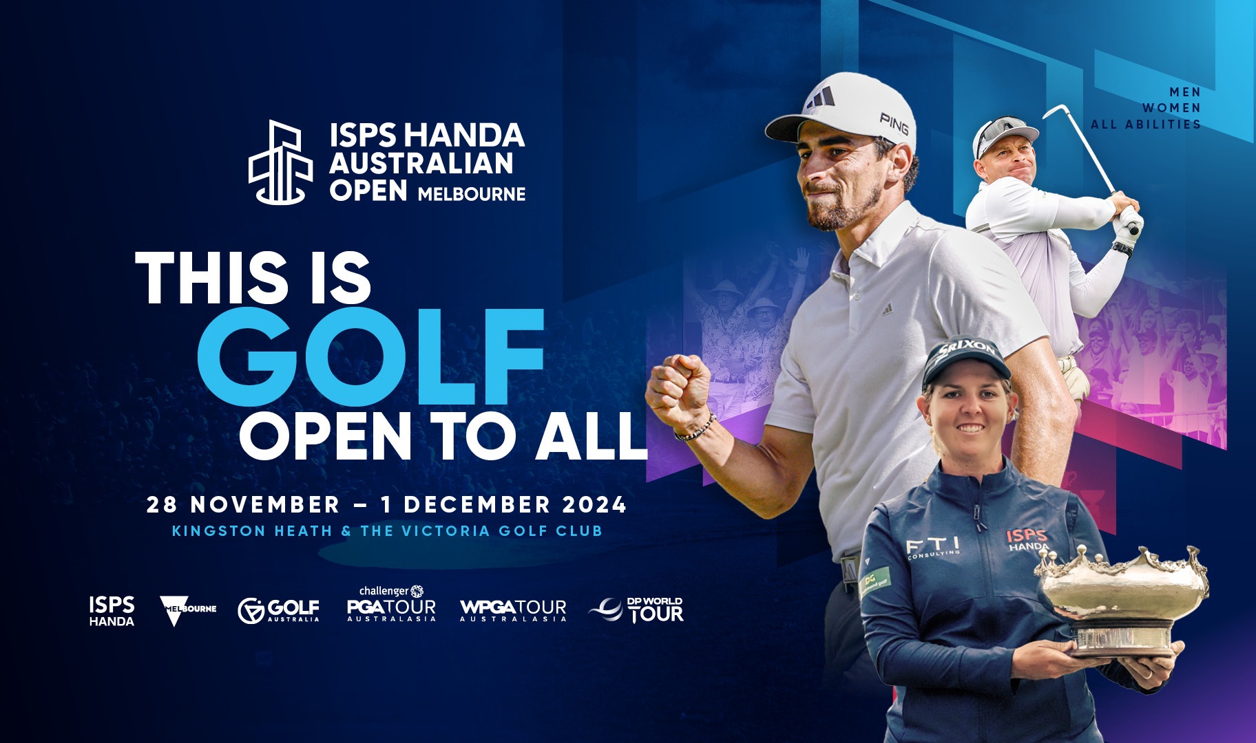 ISPS HANDA Australian Open returns to the Melbourne Sandbelt