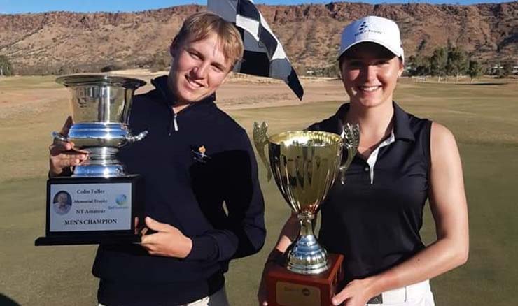 NT Amateur image Kelsey Bennett, Lincoln Morgan