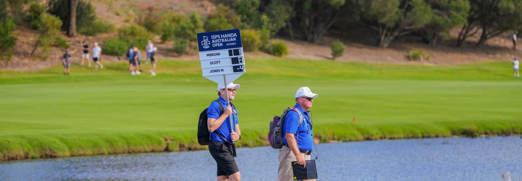 Aus Open volunteers