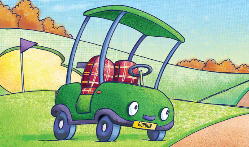 Gordon the Golf Cart