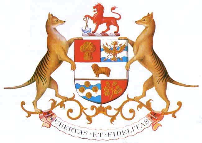 Tasmania coat of arms