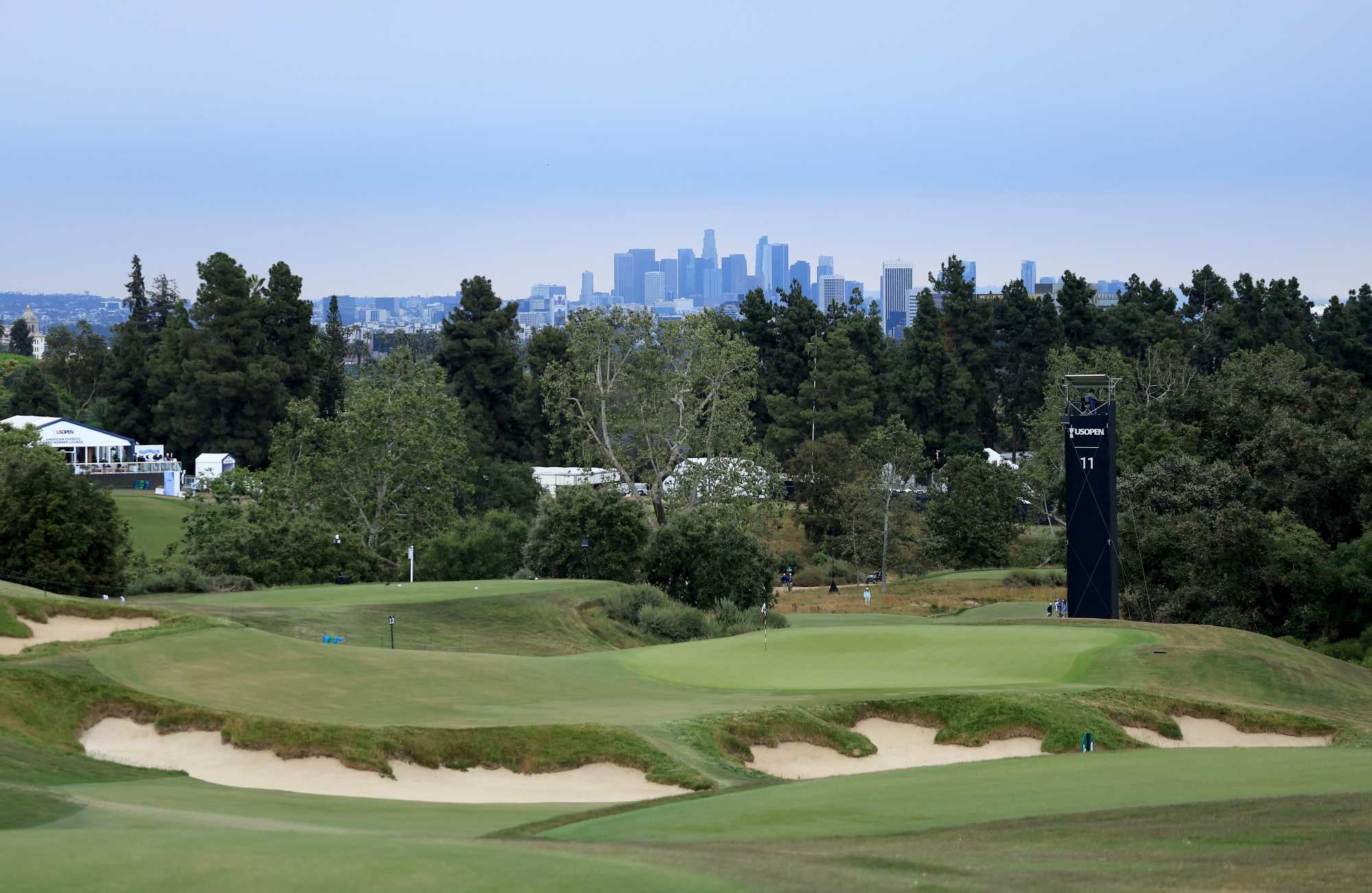 Los Angeles Country Club day one of the 2023 US Open