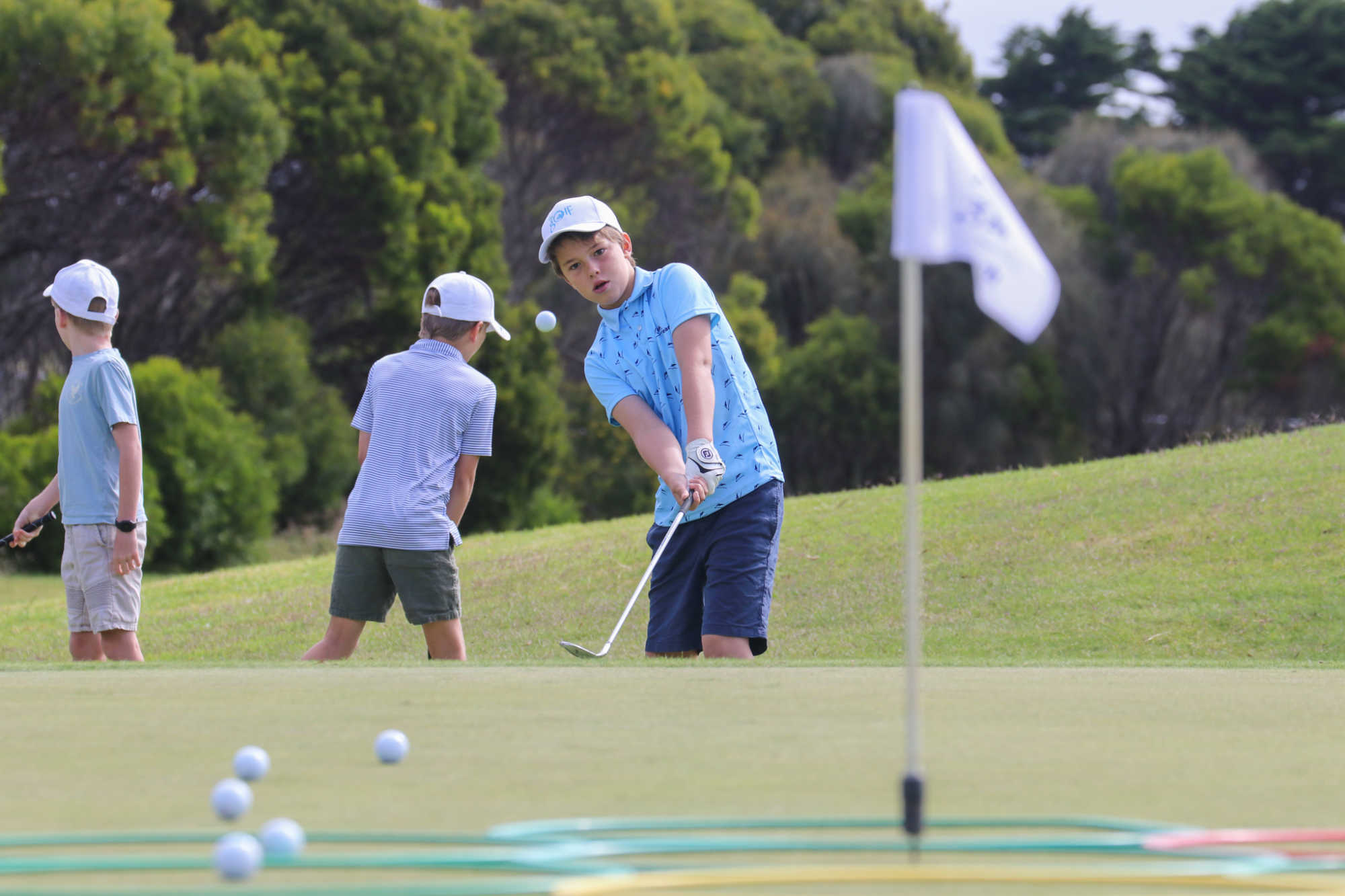 MyGolf clinic at the 2023 Vic Open