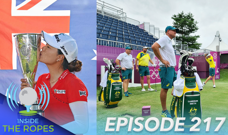 Minjee Lee kisses her major trophy and the Aussie men practice in Tokyo.