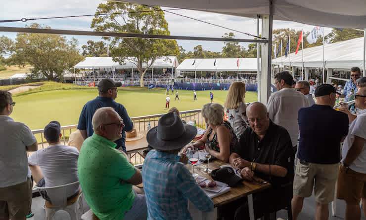 Hospitality at the ISPS HANDA Australian Open